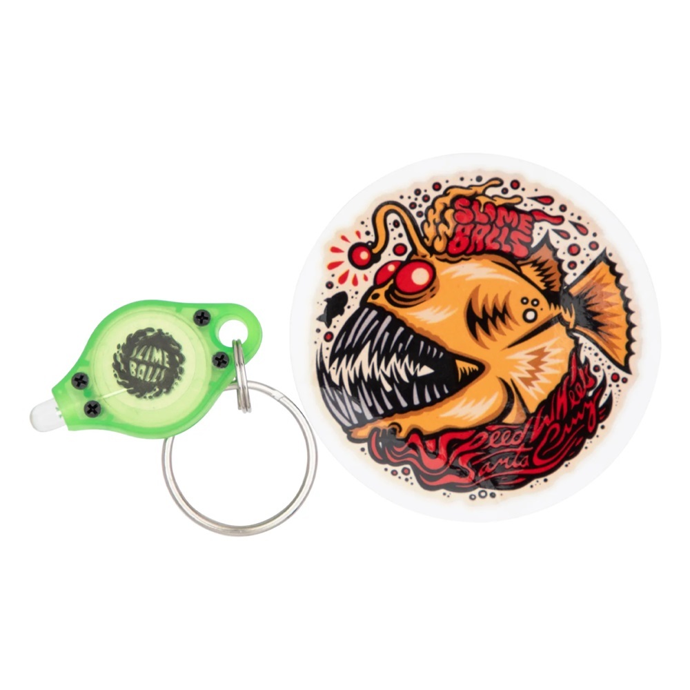 Slime Balls Light Ups Angler Purple 78A 60mm Skateboard Wheels