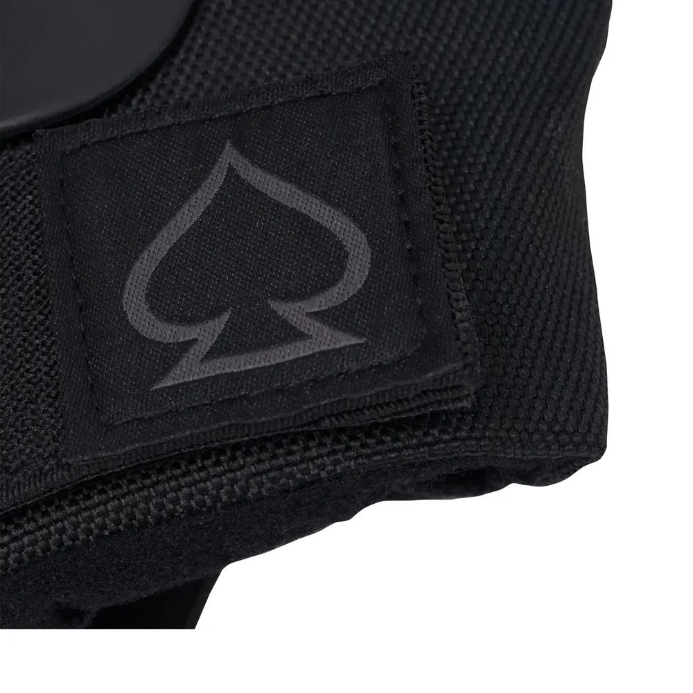 Protec Vert Black Protective Elbow Pads [Size: XS]
