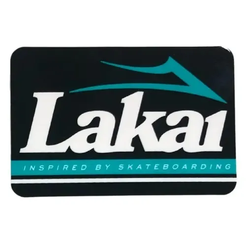 Lakai Teal Decal Sticker [Colour: Name]