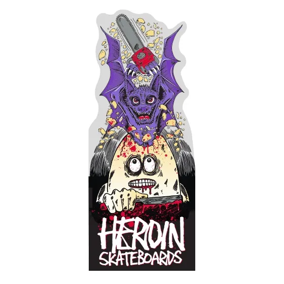 Heroin Eye Crusher Sticker [Colour: 1]