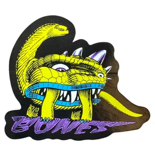 Bones Dino Sortas Sticker [Colour: Purple]