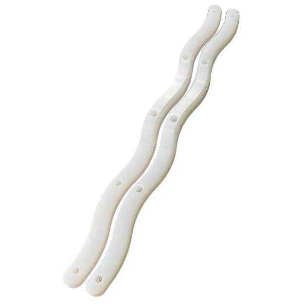 Lil Jawns Wiggle Jawns Skateboard Rails [Colour: White]