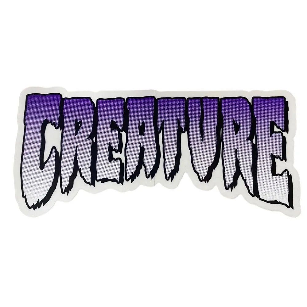Creature Logo 5.25" Sticker [Colour: Green Yellow]