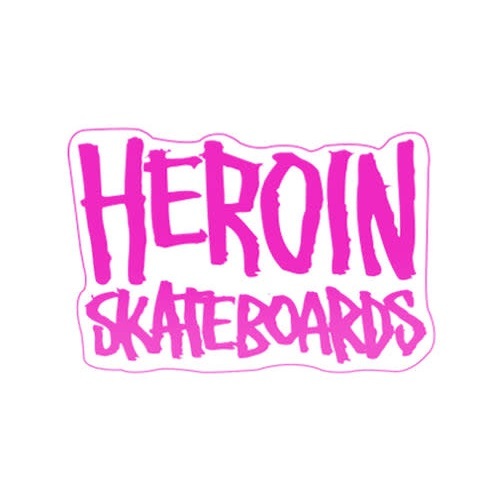 Heroin HN SU23 Skateboard Sticker [Colour: Zombie 1]