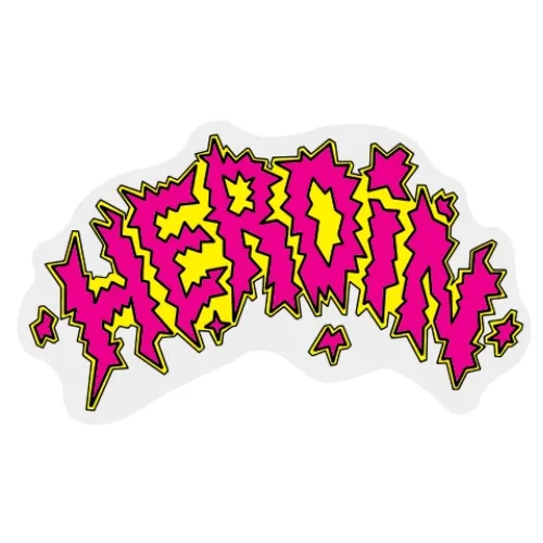 Heroin Merged Sticker [Colour: 1]