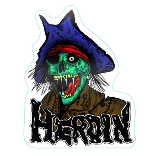 Heroin Merged Sticker [Colour: 1]
