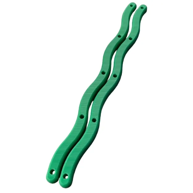 Lil Jawns Wiggle Jawns Skateboard Rails [Colour: White]