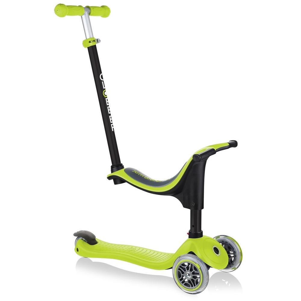 Globber Go Up Sporty 3 Wheel Scooter Lime Green