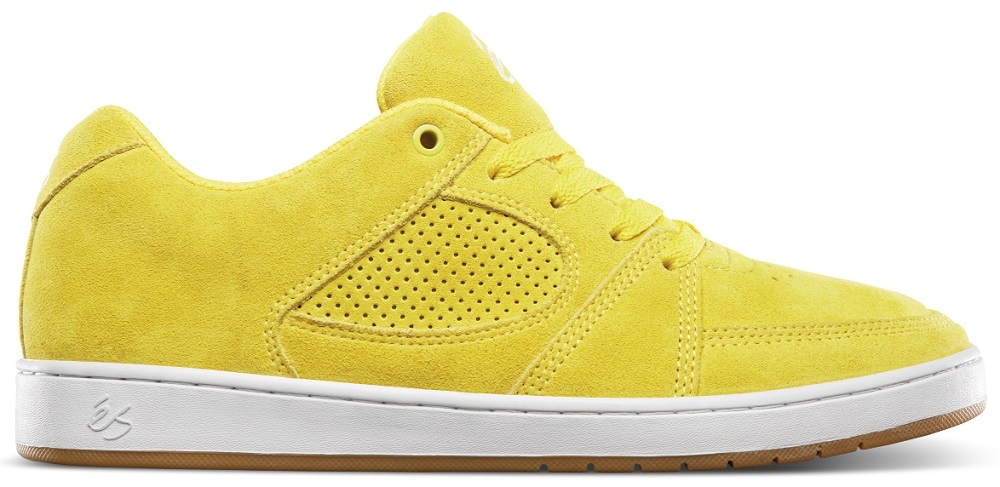 Es Mens Skate Shoes Accel Slim Yellow