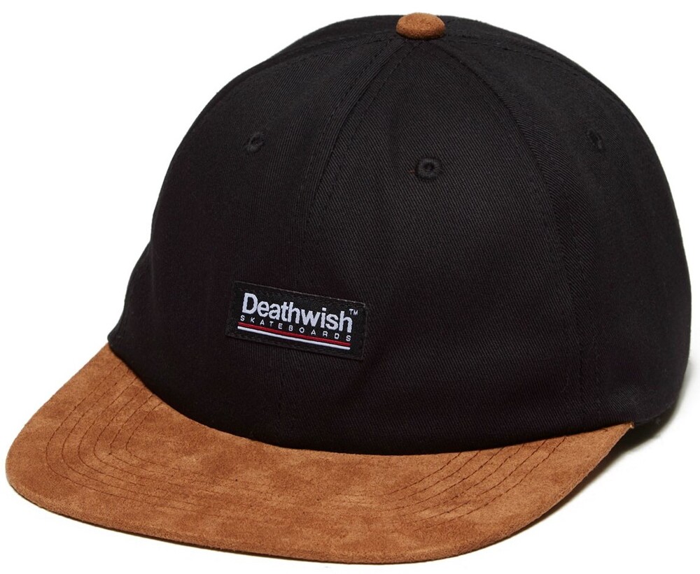 Deathwish Skate Hat Trademark Snapback Black Brown
