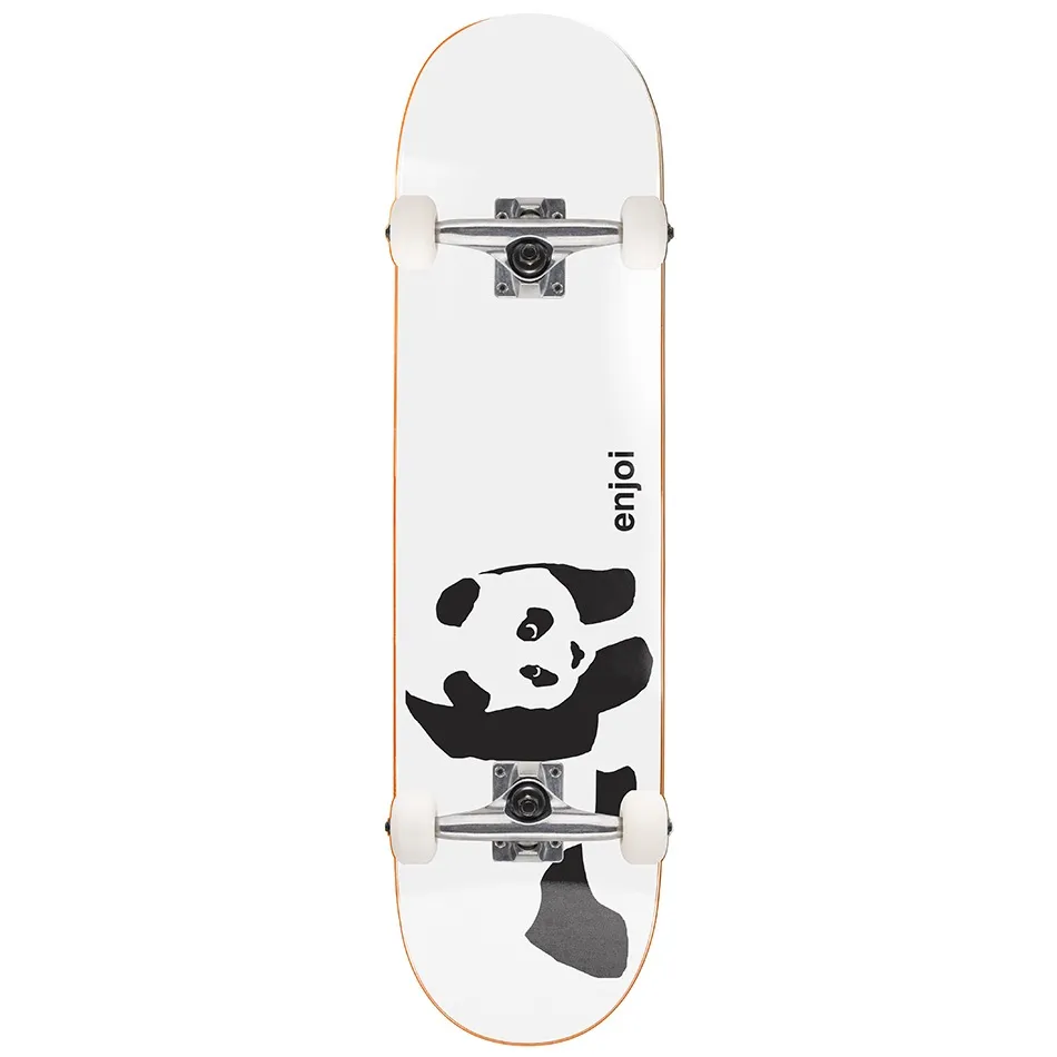 Enjoi Whitey Panda Soft Top 6.75 Complete Skateboard