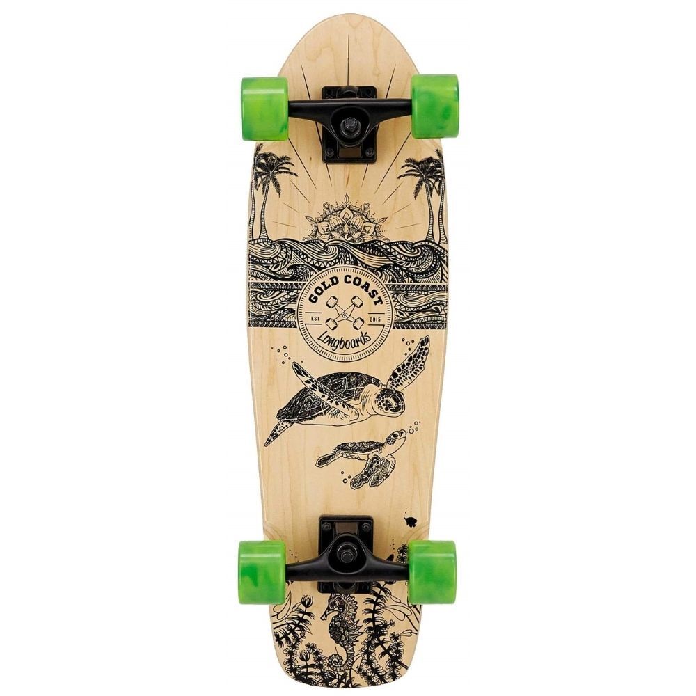 Gold Coast Longboards Majestic Green Cruiser Skateboard