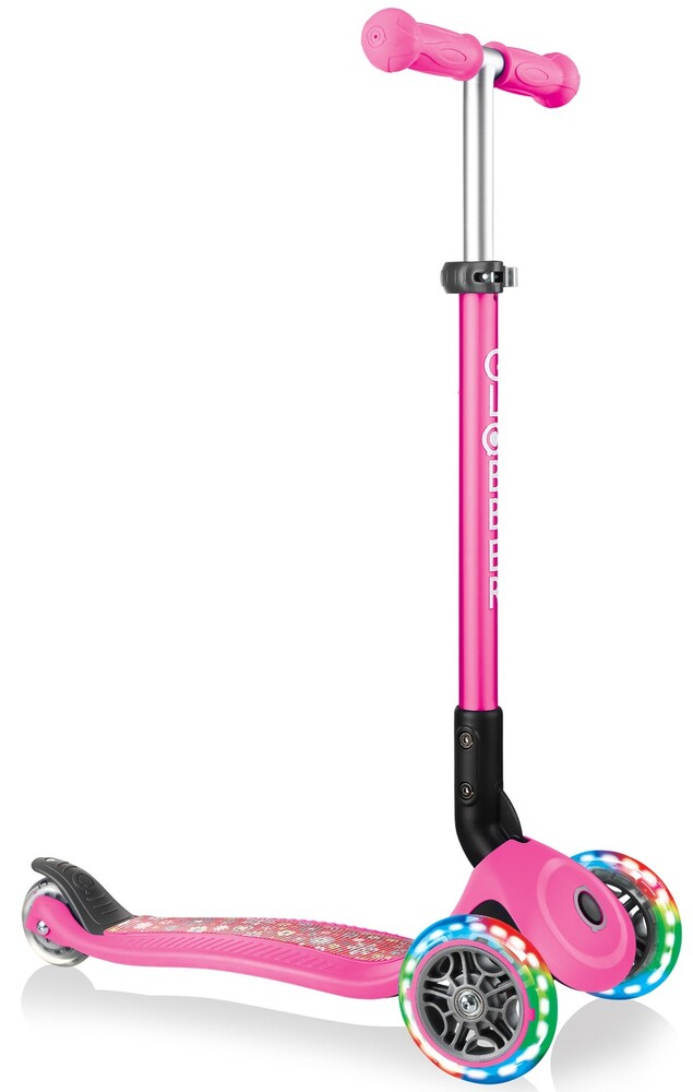 pink light up scooter