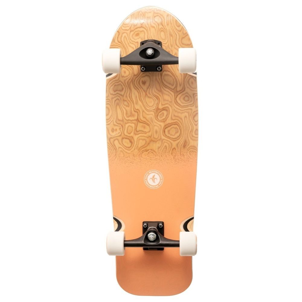 Nana Lil Ripper Logo Dip Salmon 31 Cruiser Skateboard