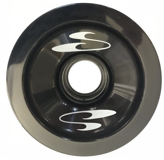 Surfskate Skateboard Wheels 70mm Black
