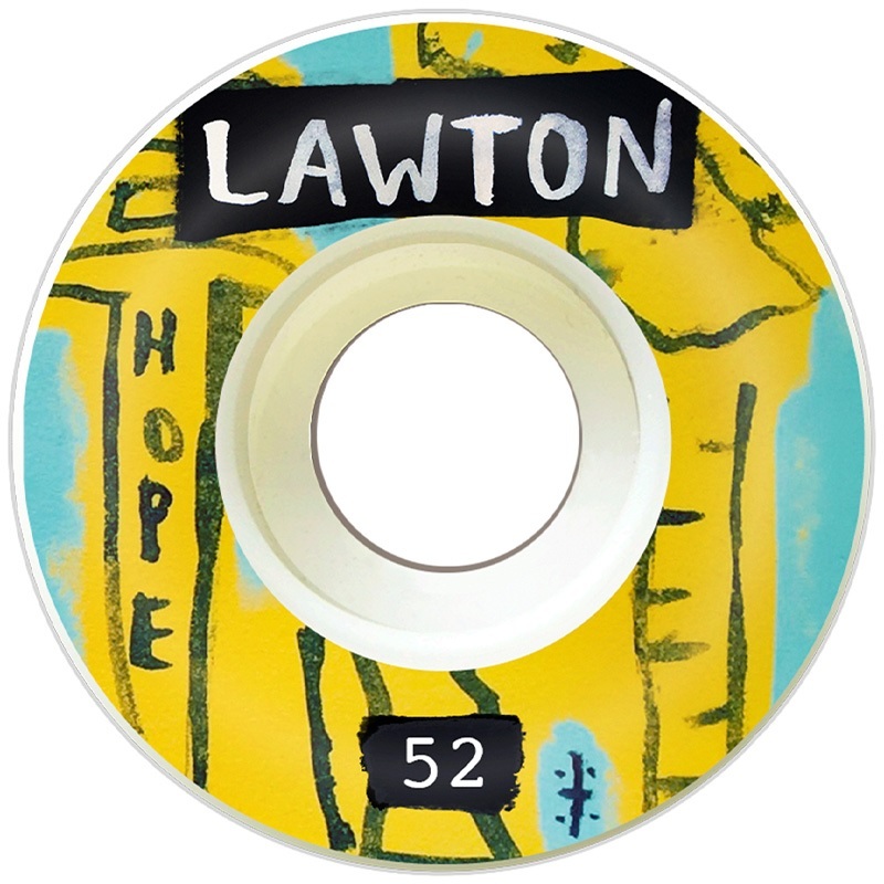 Picture Wheel Co Marty Baptist Alex Lawton 101A 52mm Skateboard Wheels