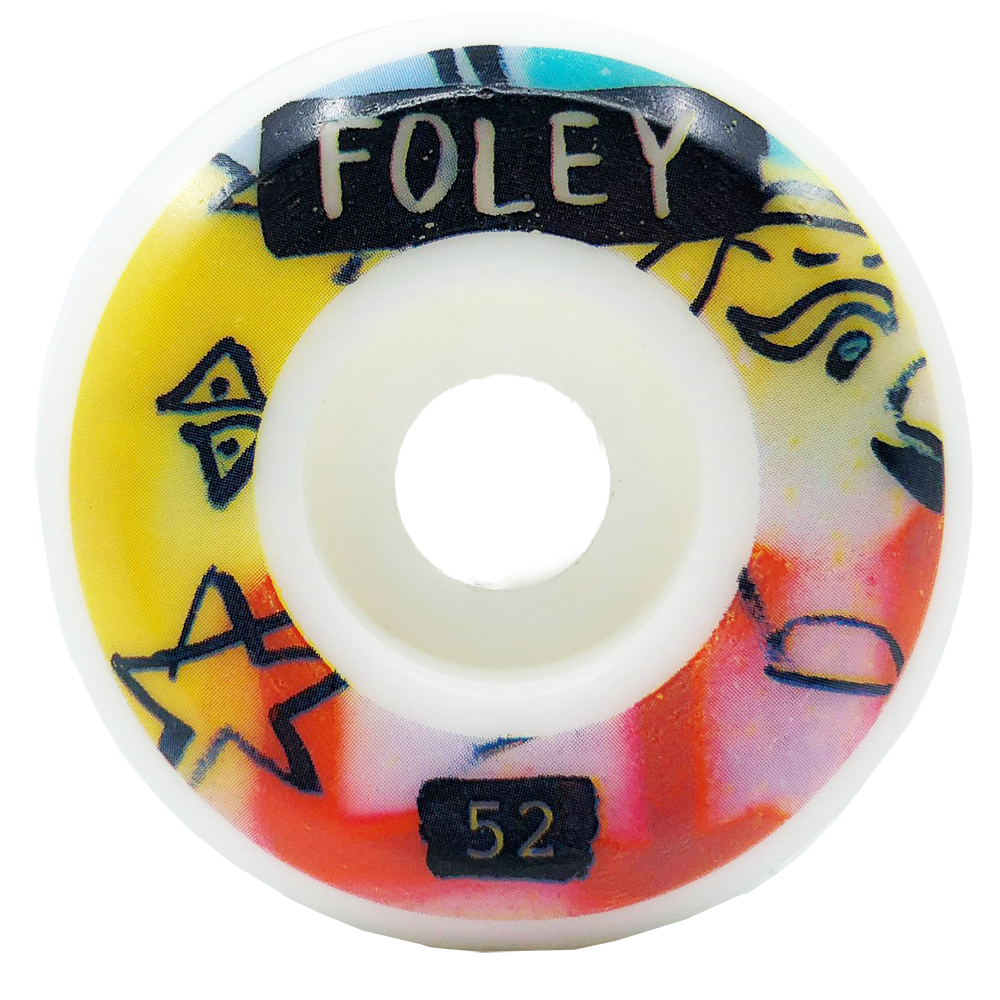 Picture Wheel Co Marty Baptist Casey Foley 83B 52mm Skateboard Wheels