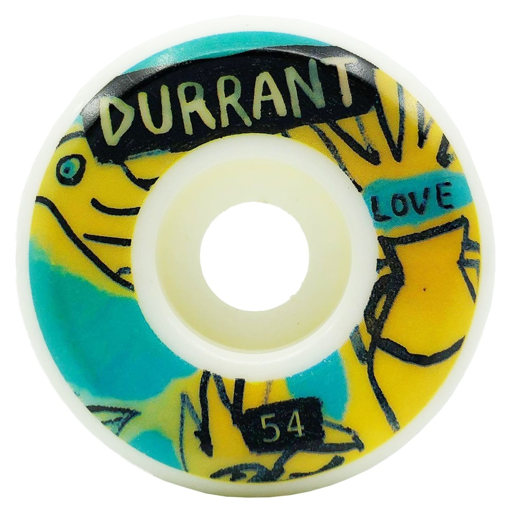 Picture Wheel Co Marty Baptist Dennis Durrant 101A 54mm Skateboard Wheels