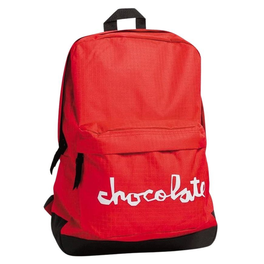Chocolate New Simple Red Backpack