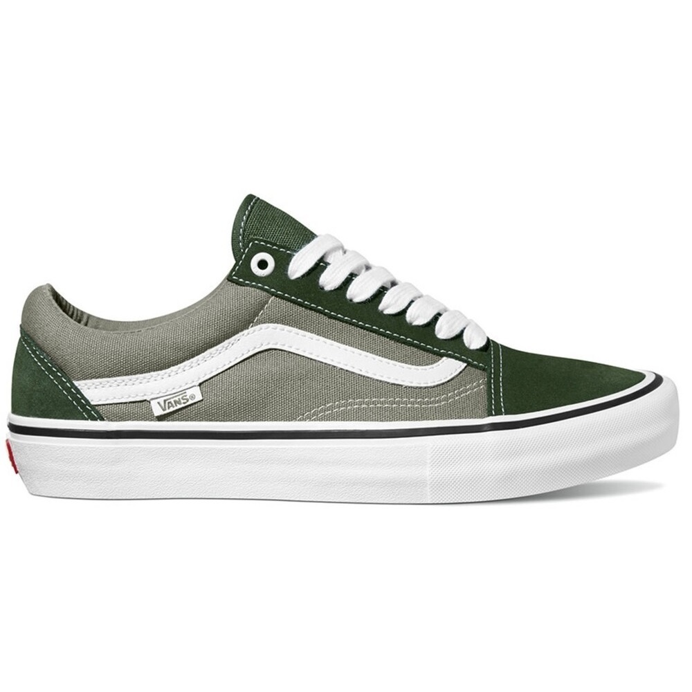 Vans Old Skool Pro Forest White Shoes [Size: US 8]