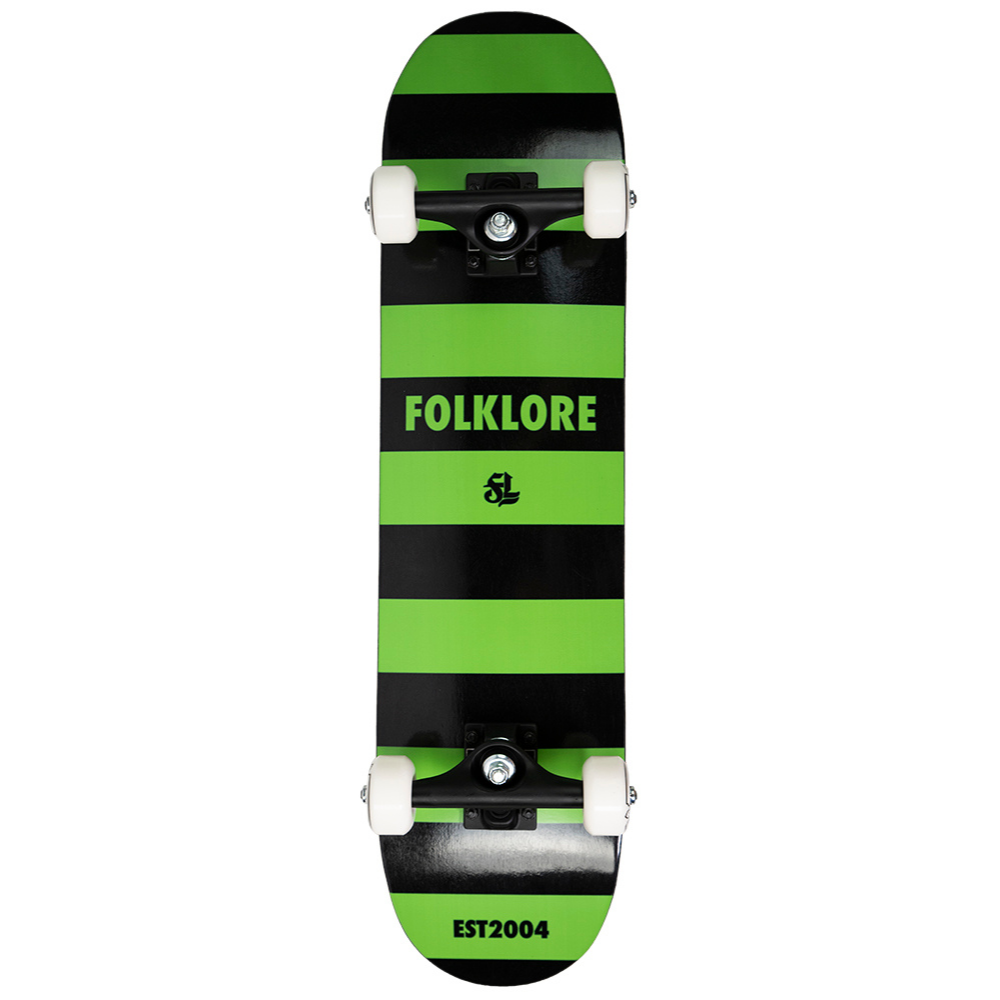Folklore Warm Press Convict Mini 7.25 Complete Skateboard
