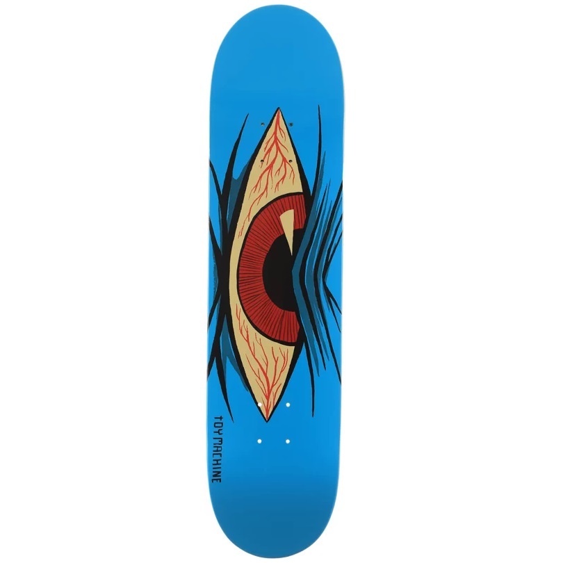 Toy Machine Mad Eye Blue 7.75 Skateboard Deck