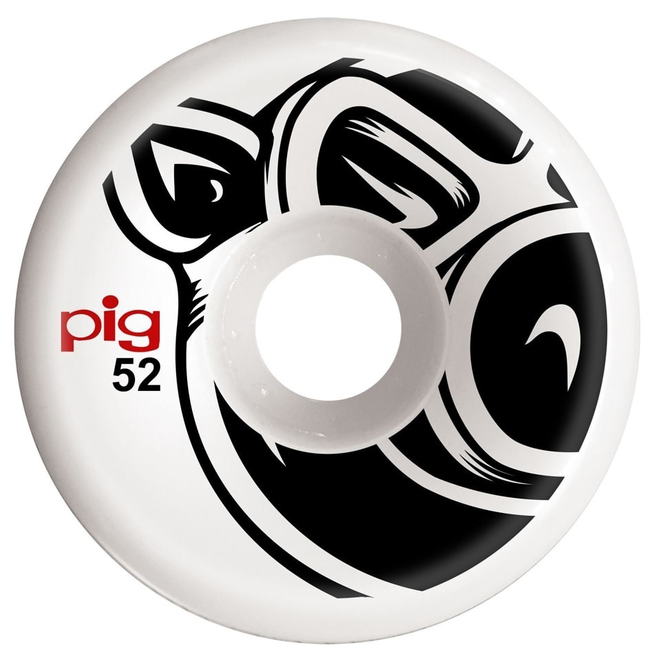 Pig Head Natural 101A 53mm Skateboard Wheels