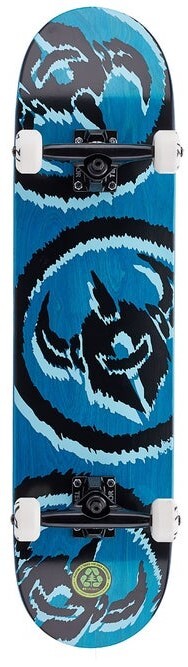 Darkstar Dissent Premium FP Blue 7.875 Complete Skateboard