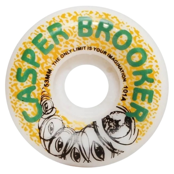 Wayward Casper Brooker USA Made 101A 53mm Skateboard Wheels