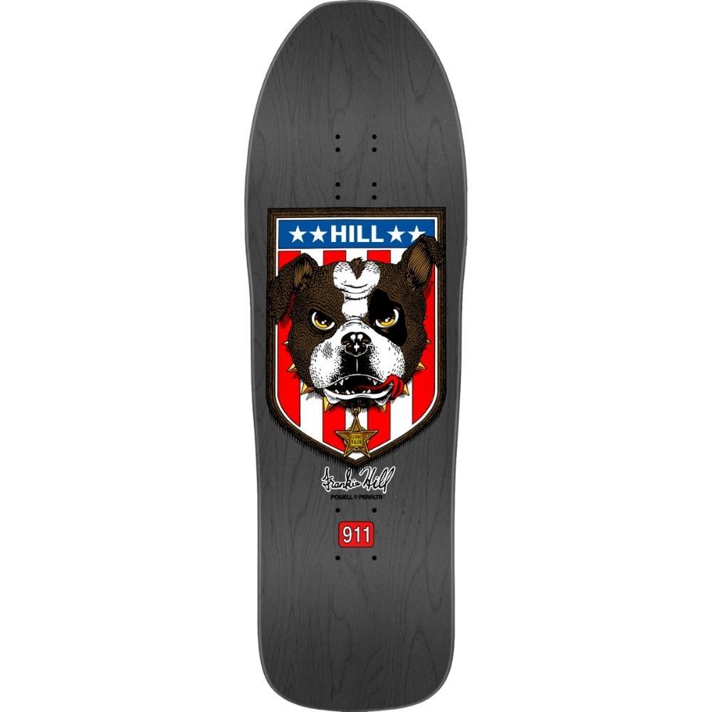 Powell Peralta Frankie Hill Bulldog Grey 10.0 Skateboard Deck