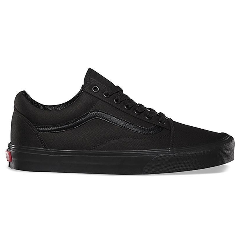 Vans Old Skool Black Black Shoes [Size: US 5]