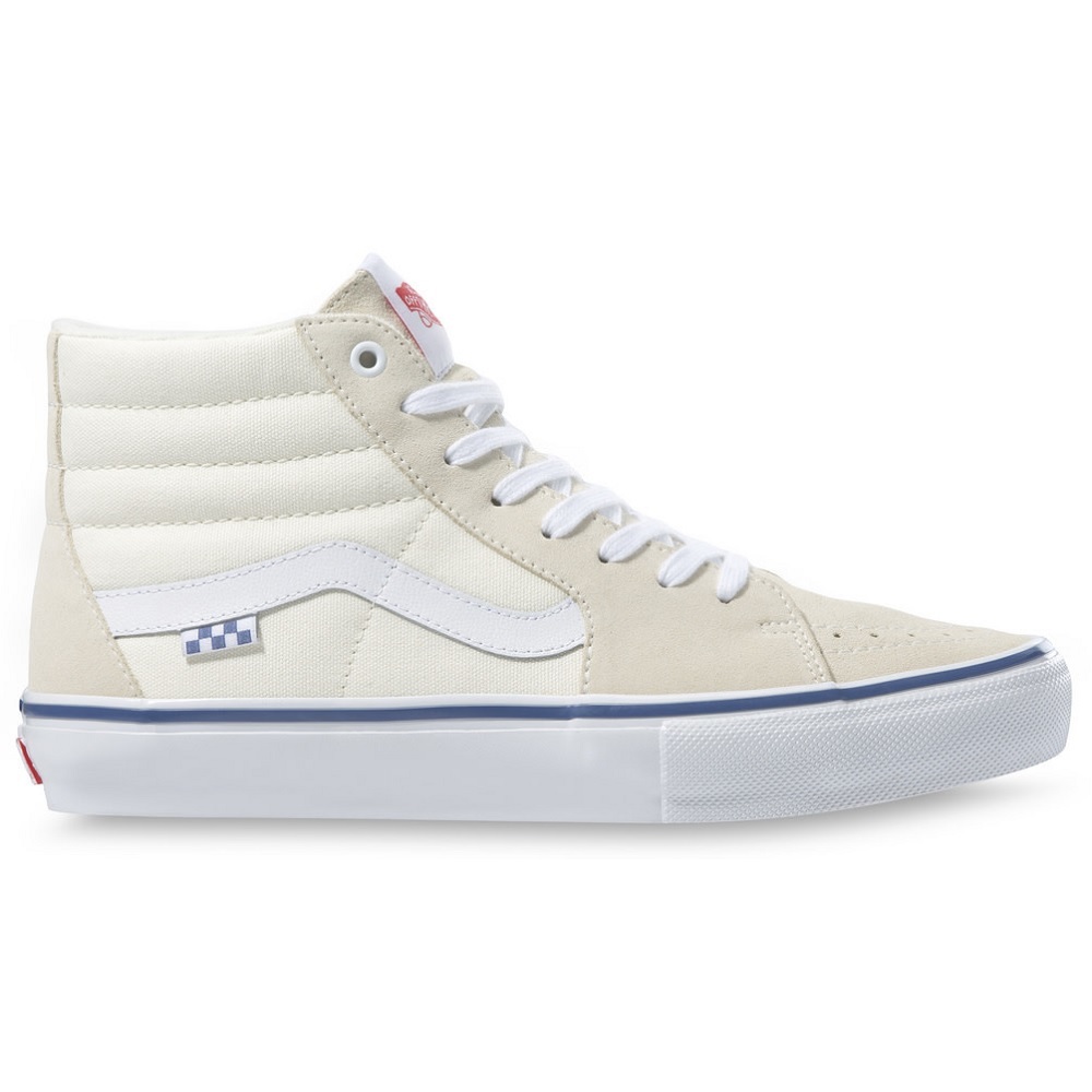 Vans Skate Sk8 Hi Off White Shoes [Size: US 9]