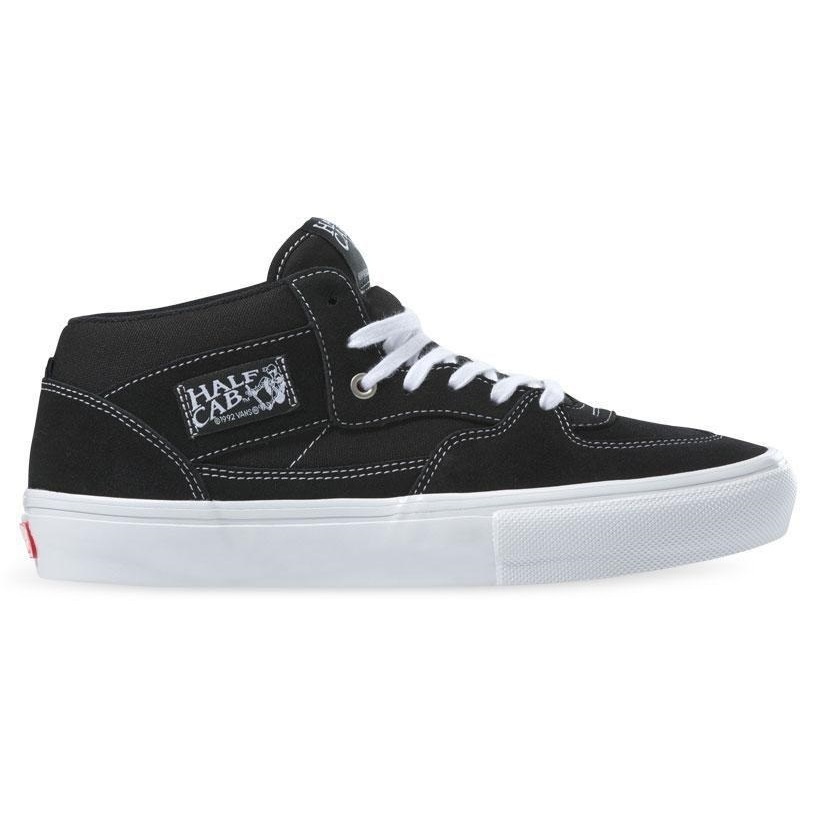 Vans Skate Half Cab Black White Shoes [Size: US 7]