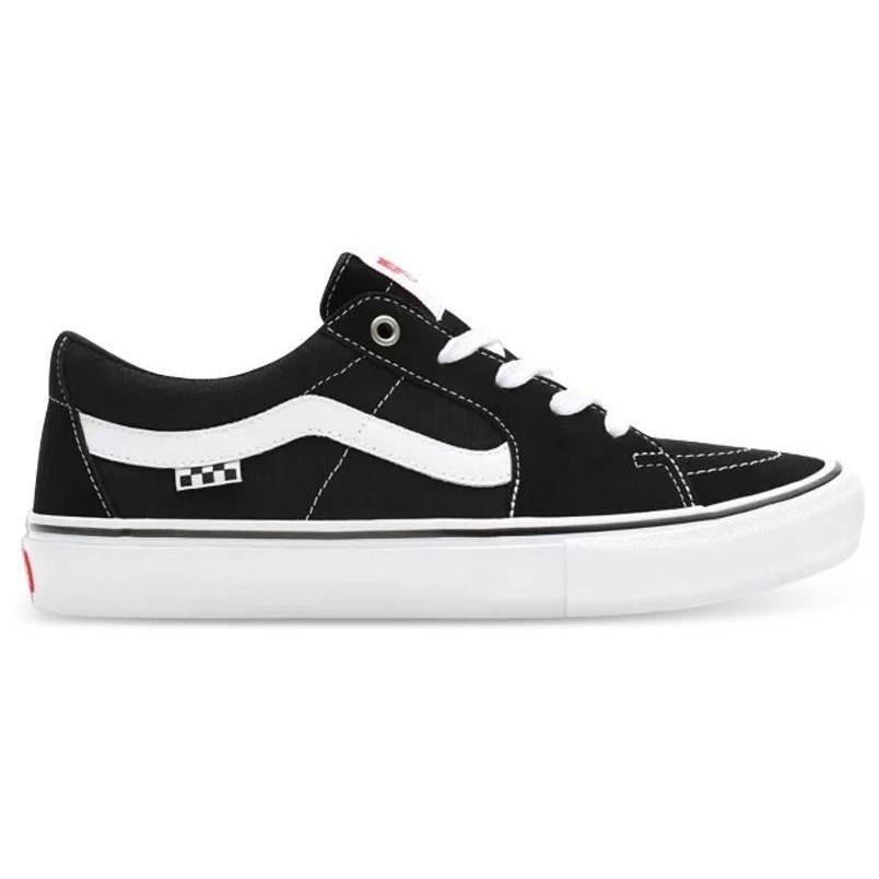 Vans Skate Sk8 Low Black White Shoes [Size: US 5]