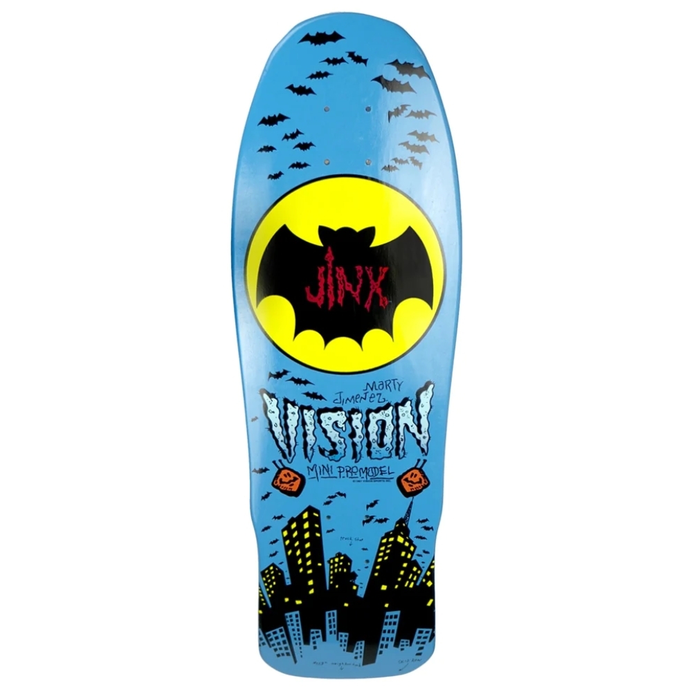 Vision Jinx Mini Blue Reissue Skateboard Deck