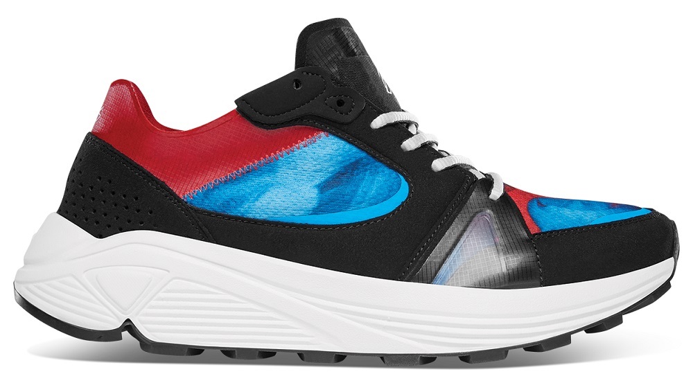 Es Accel Remastered Black Print Mens Skate Shoes [Size: US 9]