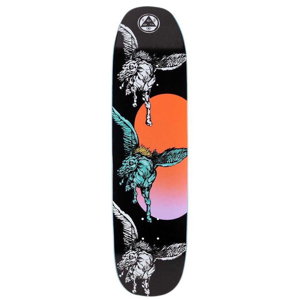 Skateboard Deck Peggy On Son Of Moontrimmer Black 8.25