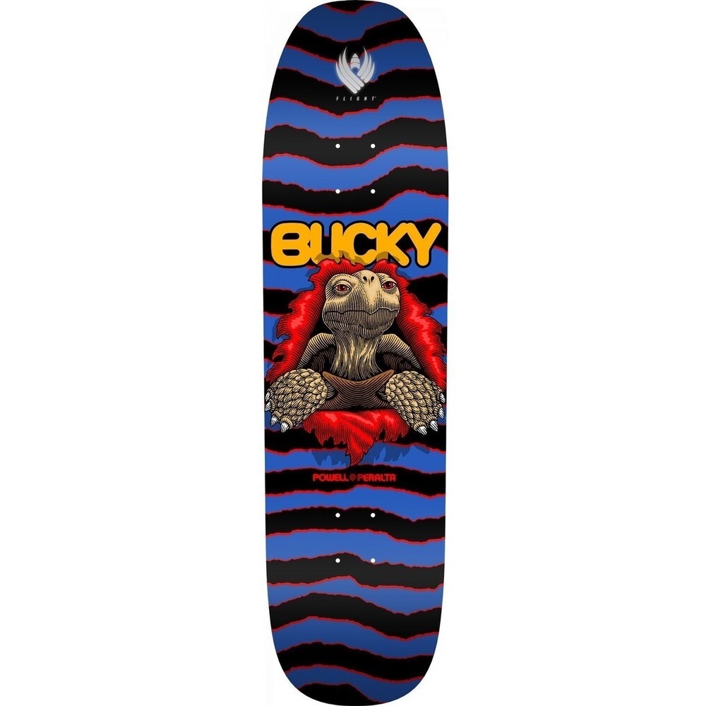 Powell Peralta Flight Lasek Tortoise Blue Shape 297 8.62 Skateboard Deck