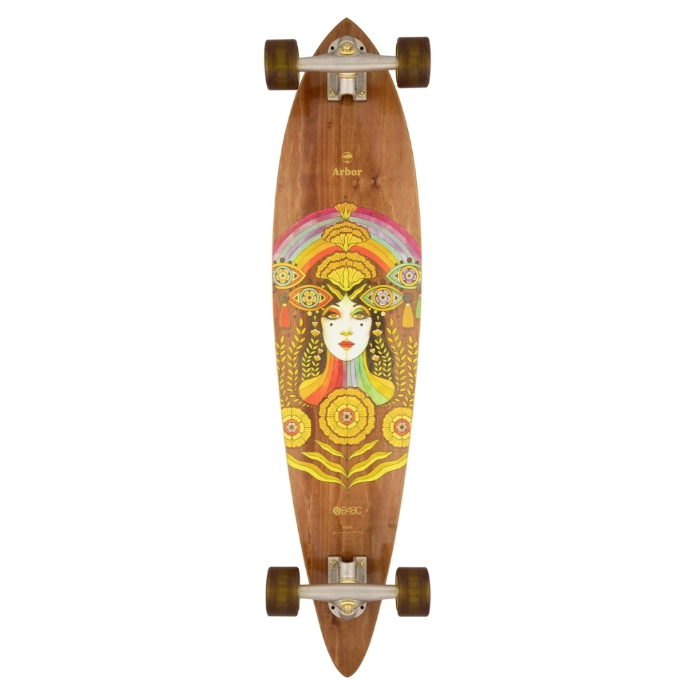 Arbor Solstice Fish 37 2021 Longboard Skateboard