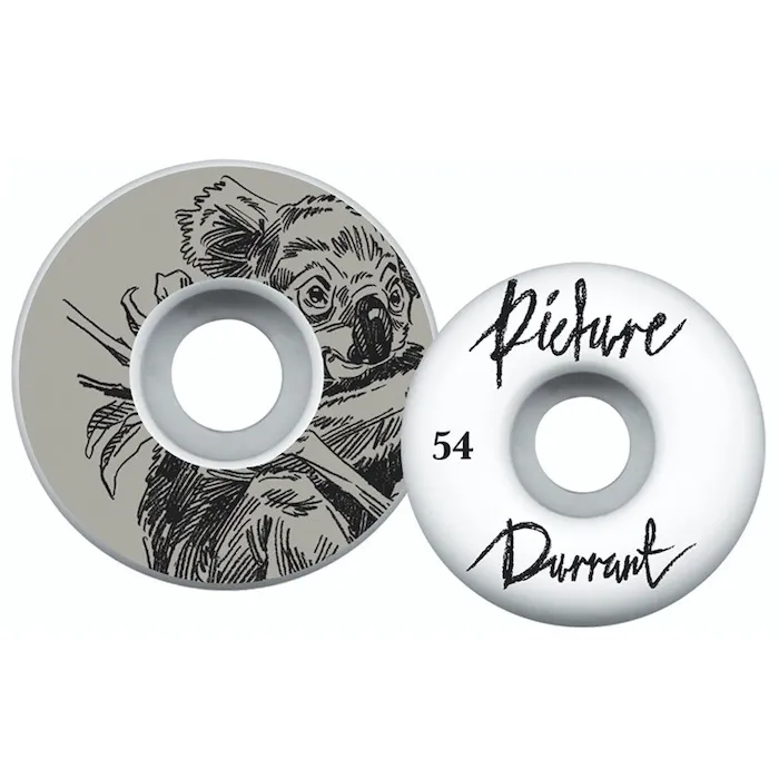 Picture Wheel Co Ben Horton Dennis Durrant Pro Series 54mm Skateboard Wheels