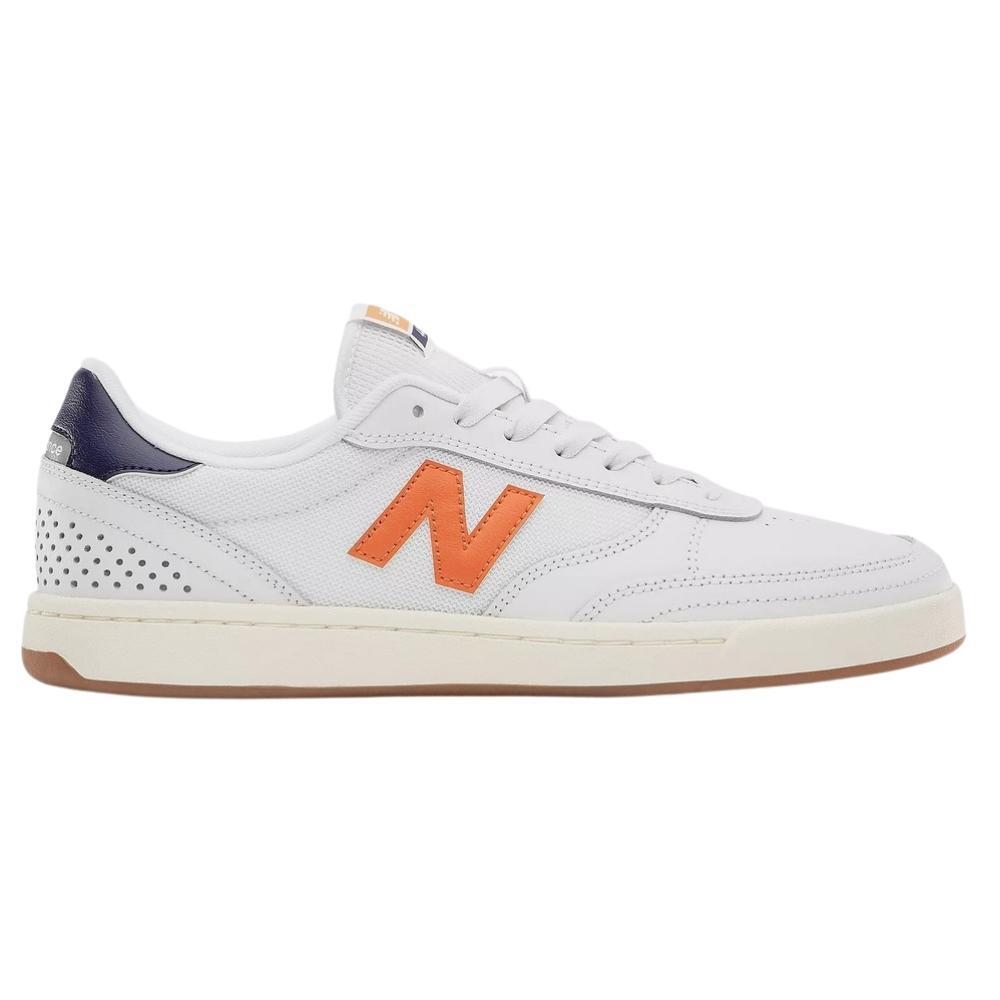 New Balance NM440 White Orange Mens Skate Shoes [Size: US 8]