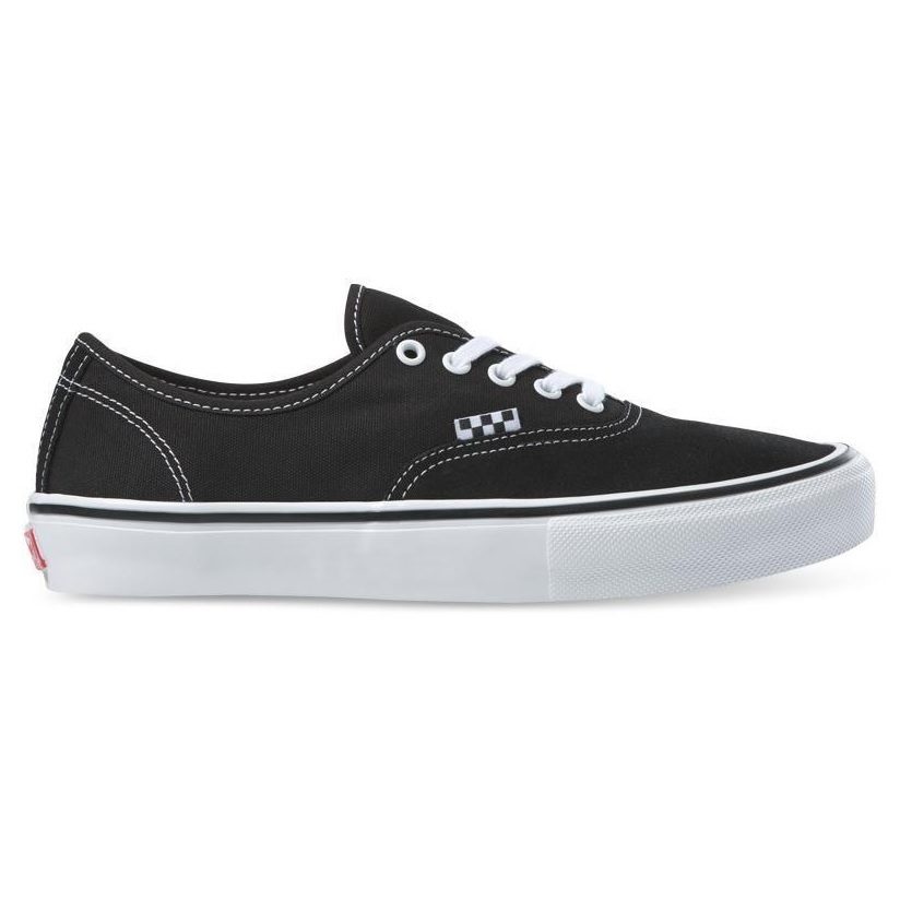 Vans Skate Authentic Black White Shoes [Size: US 5]