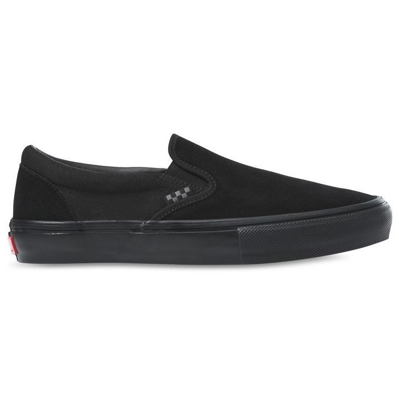 Vans Skate Slip On Black Black Shoes [Size: US 6]