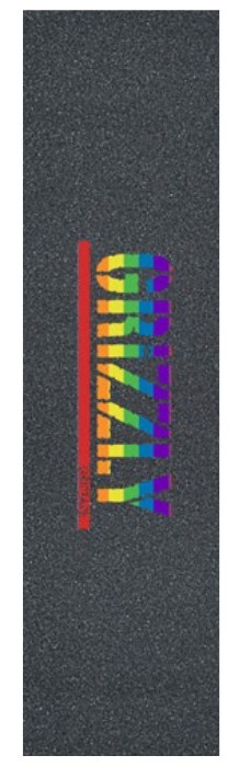 Grizzly Grip Pride Stamp 9 x 33 Skateboard Grip Tape Sheet