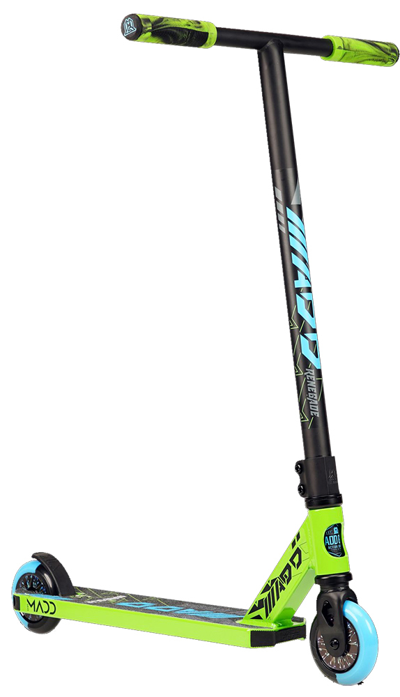 Madd Gear MGP Complete Scooter Renegade Green Blue 2021