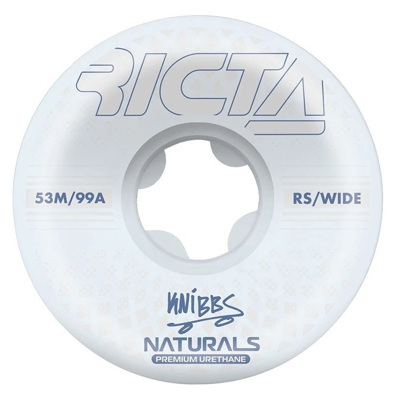 Ricta Reflective Naturals Knibbs Wide 99A 53mm Skateboard Wheels