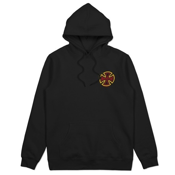 Independent TC Speed Cross Pop Black Youth Hoodie [Size: 8]