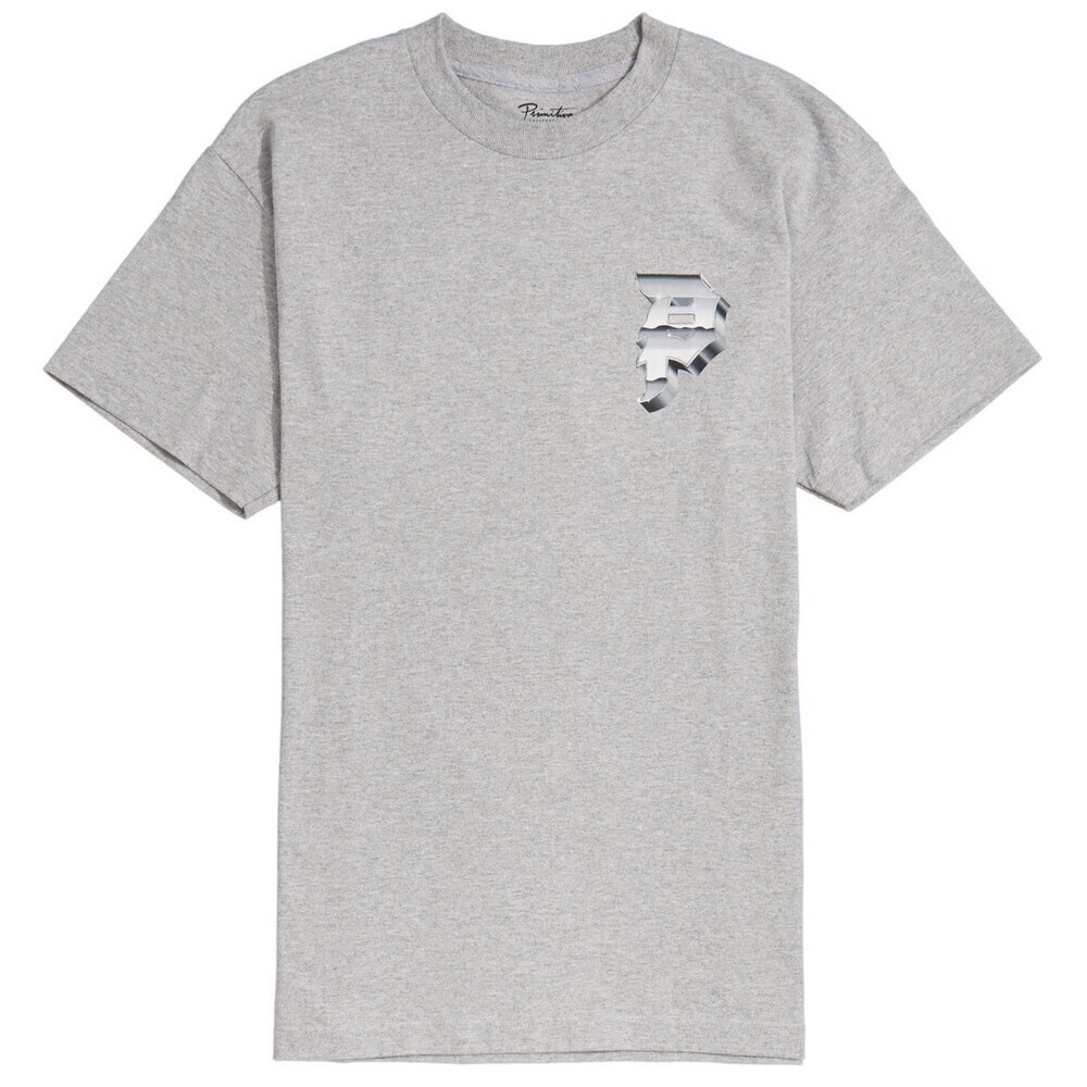 Primitive Heavyweight Dirty P Heather Grey Youth T-Shirt [Size: S]