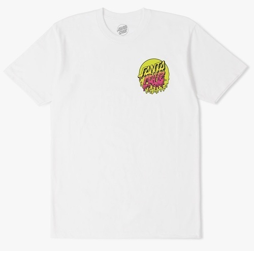 Santa Cruz Rad Dot White Youth T-Shirt