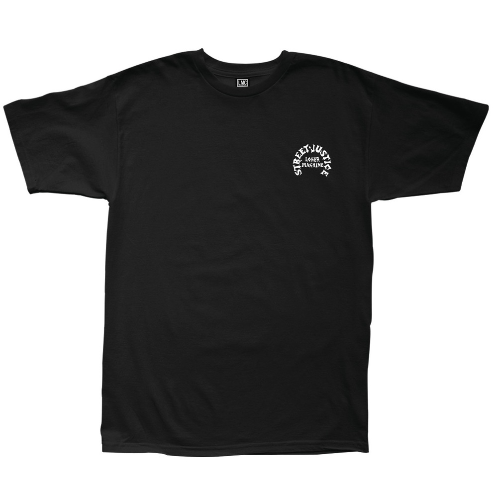 Loser Machine Street Justice Black T-Shirt [Size: M]